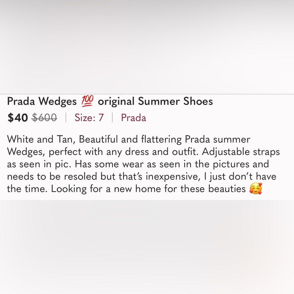 Prada wedges - Picture 7 of 7